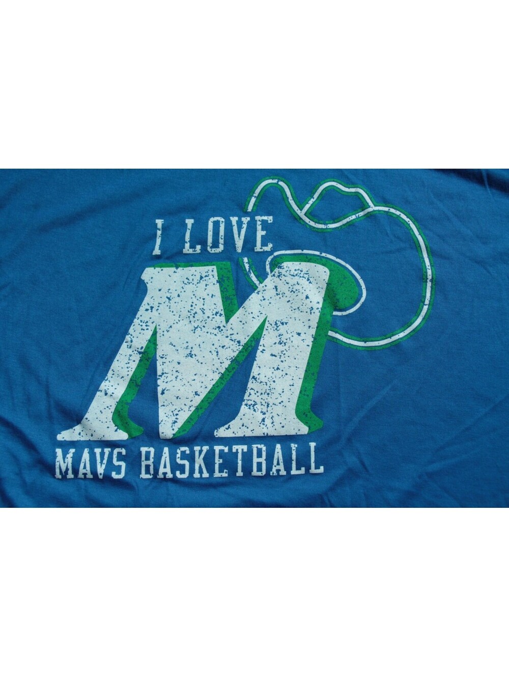 I Love Mavs Basketball Dallas Mavericks Special Edition vs Blazers T-Shirt 2017